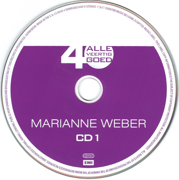 Marianne Weber - Alle Veertig Goed 3 Marianne Weber - Alle Veertig Goed