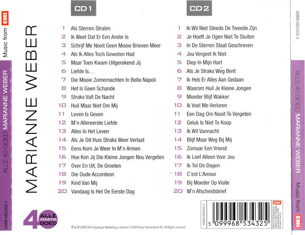 Marianne Weber - Alle Veertig Goed 2 Marianne Weber - Alle Veertig Goed