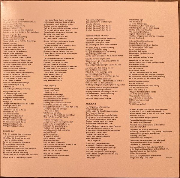 Bruce Springsteen - Born To Run 3 Bruce Springsteen - Born To Run