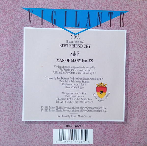 Vigilante (14) - (I Can't See My) Best Friend Cry 2 Vigilante (14) - (I Can't See My) Best Friend Cry