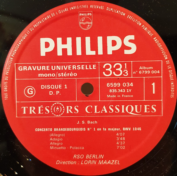 Johann Sebastian Bach - Les Concertos Brandebourgeois 3 Johann Sebastian Bach - Les Concertos Brandebourgeois