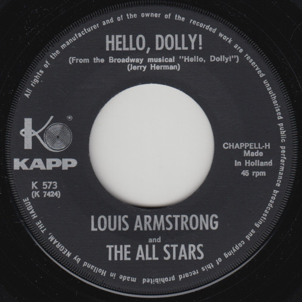 Louis Armstrong - Hello, Dolly! 3 Louis Armstrong - Hello, Dolly!