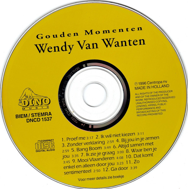 Wendy Van Wanten - Gouden Momenten 3 Wendy Van Wanten - Gouden Momenten