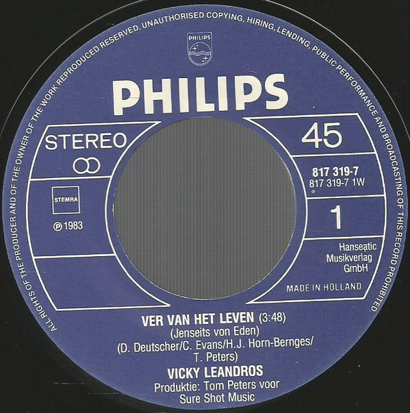 Vicky Leandros - Ver Van Het Leven 3 Vicky Leandros - Ver Van Het Leven