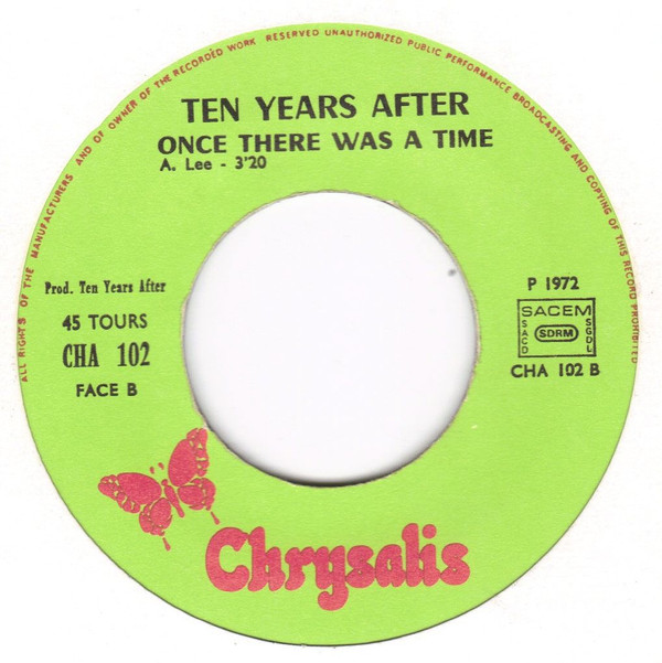 Ten Years After - Baby Won't You Let Me Rock N'roll You / Once There Was A Time 4 Ten Years After - Baby Won't You Let Me Rock N'roll You / Once There Was A Time