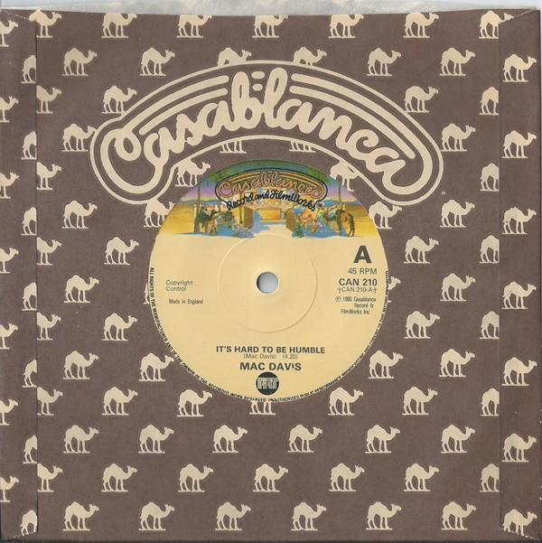 Mac Davis - It's Hard To Be Humble 3 Mac Davis - It's Hard To Be Humble