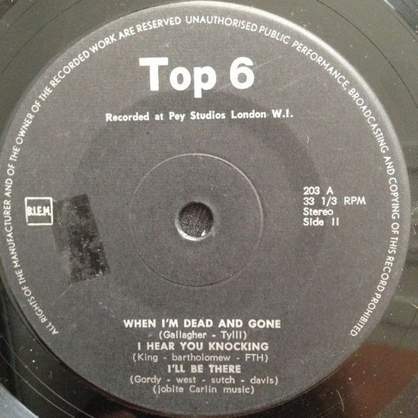 Various - 6 Top Hits From England 3 Various - 6 Top Hits From England