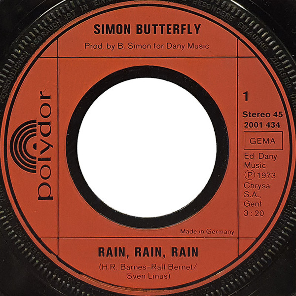 Simon Butterfly - Rain Rain Rain (Original Version) 3 Simon Butterfly - Rain Rain Rain (Original Version)