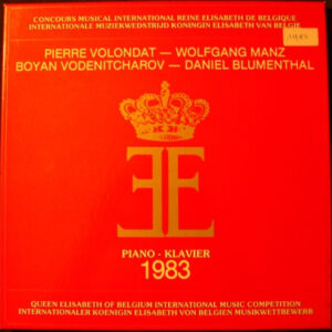 Pierre-Alain Volondat - Queen Elisabeth Of Belgium International Music Competition - Piano 1983