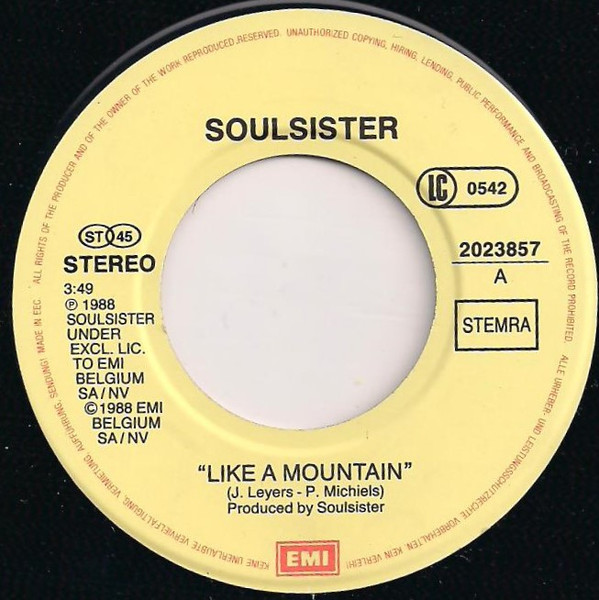 Soulsister - Like A Mountain 3 Soulsister - Like A Mountain