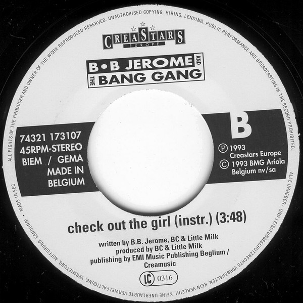 B.B. Jerome & The Bang Gang - Check Out The Girl 4 B.B. Jerome & The Bang Gang - Check Out The Girl