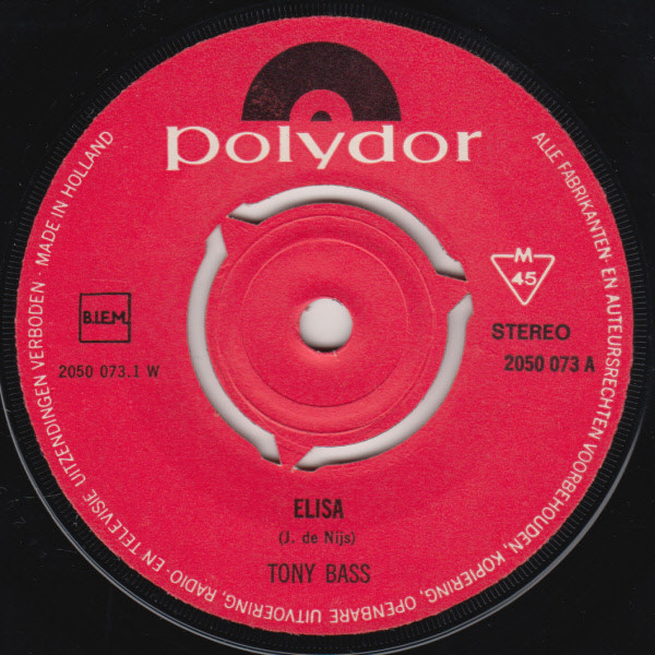 Tony Bass (2) - Elisa 3 Tony Bass (2) - Elisa