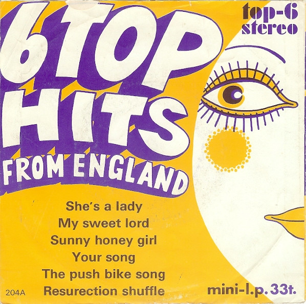 Various - 6 Top Hits From England 1 Various - 6 Top Hits From England