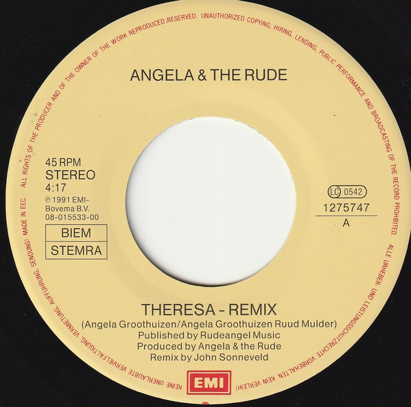 Angela & The Rude - Theresa 3 Angela & The Rude - Theresa