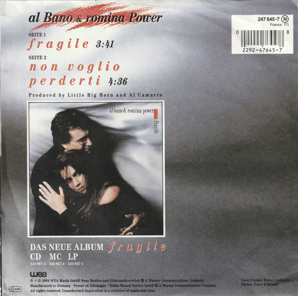 Al Bano & Romina Power - Fragile 2 Al Bano & Romina Power - Fragile