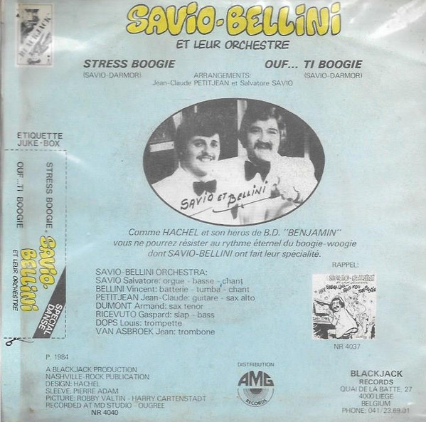 Savio-Bellini Et Leur Orchestre - Stress Boogie / Ouf ... Ti Boogie 2 Savio-Bellini Et Leur Orchestre - Stress Boogie / Ouf ... Ti Boogie
