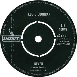 Eddie Cochran - Never / Think Of Me