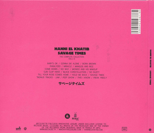 Hanni El Khatib - Savage Times (The Complete Collection Vol. 1-5) 2 Hanni El Khatib - Savage Times (The Complete Collection Vol. 1-5)