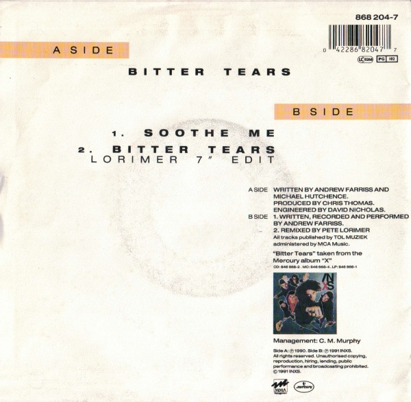 INXS - Bitter Tears 2 INXS - Bitter Tears