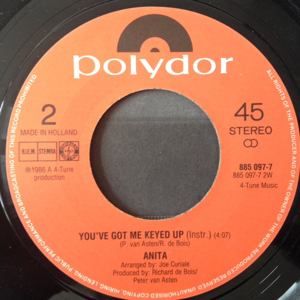 Anita - You've Got Me Keyed Up 4 Anita - You've Got Me Keyed Up