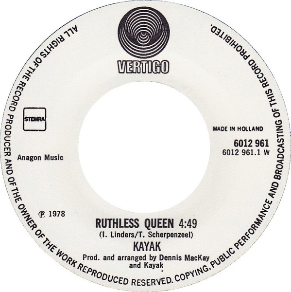 Kayak - Ruthless Queen / Ivory Dance 3 Kayak - Ruthless Queen / Ivory Dance