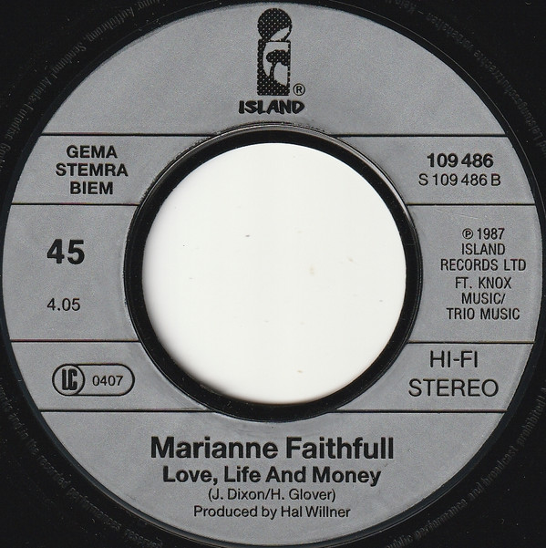 Marianne Faithfull - Boulevard Of Broken Dreams 4 Marianne Faithfull - Boulevard Of Broken Dreams