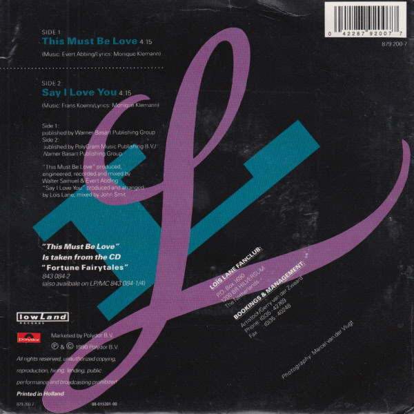 Loïs Lane - This Must Be Love 2 Loïs Lane - This Must Be Love