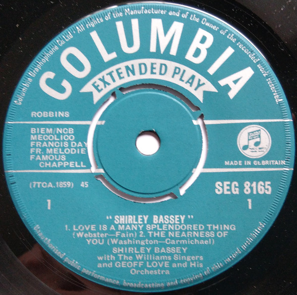 Shirley Bassey - Shirley Bassey 3 Shirley Bassey - Shirley Bassey