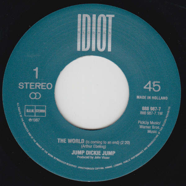 Jump Dickie Jump - The World (Is Coming To An End) 3 Jump Dickie Jump - The World (Is Coming To An End)