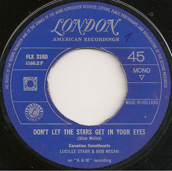 Canadian Sweethearts - Wayward Wind / Don't Let The Stars Get In Your Eyes 3 Canadian Sweethearts - Wayward Wind / Don't Let The Stars Get In Your Eyes