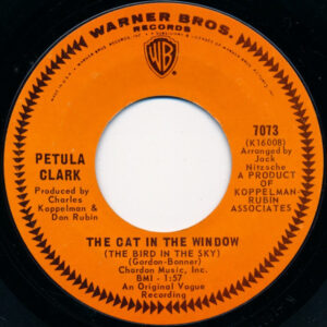 Petula Clark - The Cat In The Window (The Bird In The Sky)