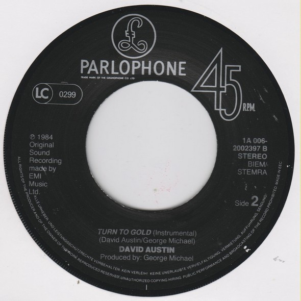 David Austin - Turn To Gold 4 David Austin - Turn To Gold