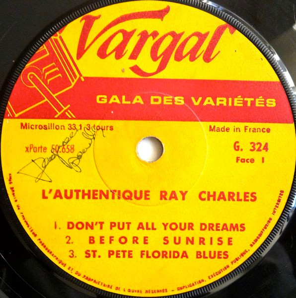 Ray Charles - L'Authentique Ray Charles 3 Ray Charles - L'Authentique Ray Charles