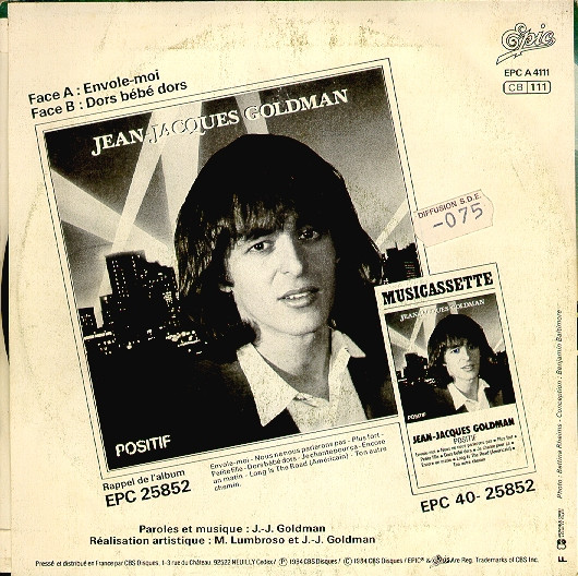 Jean-Jacques Goldman - Envole-moi 2 Jean-Jacques Goldman - Envole-moi