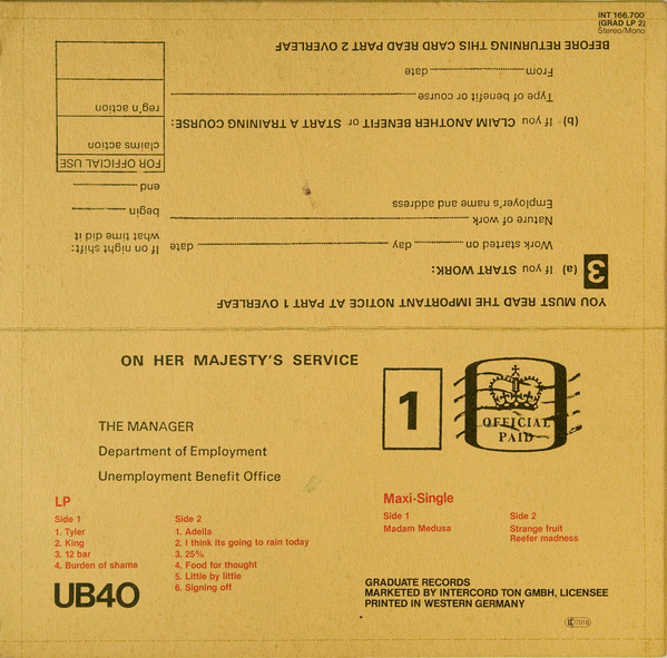 UB40 - Signing Off 2 UB40 - Signing Off