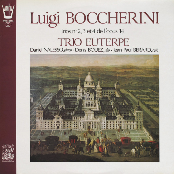 Luigi Boccherini - Trios N° 2, 3 Et 4 De L'Opus 14 1 Luigi Boccherini - Trios N° 2, 3 Et 4 De L'Opus 14