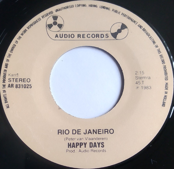 Happy Days (5) - Rio De Janeiro 3 Happy Days (5) - Rio De Janeiro