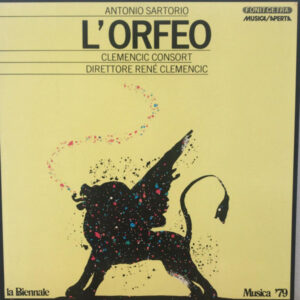 Antonio Sartorio - L' Orfeo