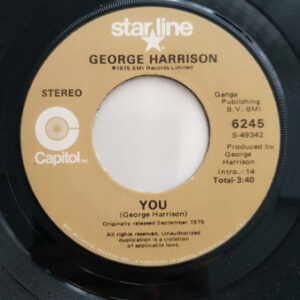 George Harrison - Dark Horse / You