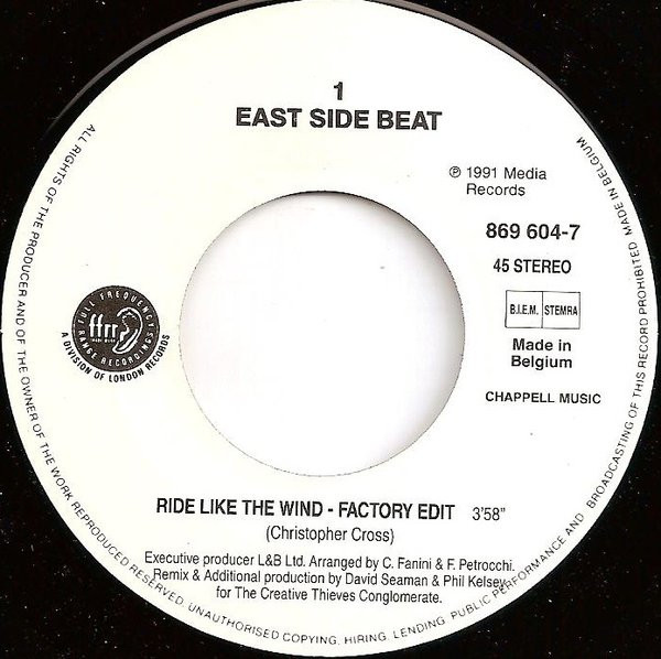 East Side Beat - Ride Like The Wind 3 East Side Beat - Ride Like The Wind