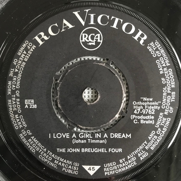 The John Breughel Four - Sweet Damrose / I Love A Girl In A Dream 3 The John Breughel Four - Sweet Damrose / I Love A Girl In A Dream