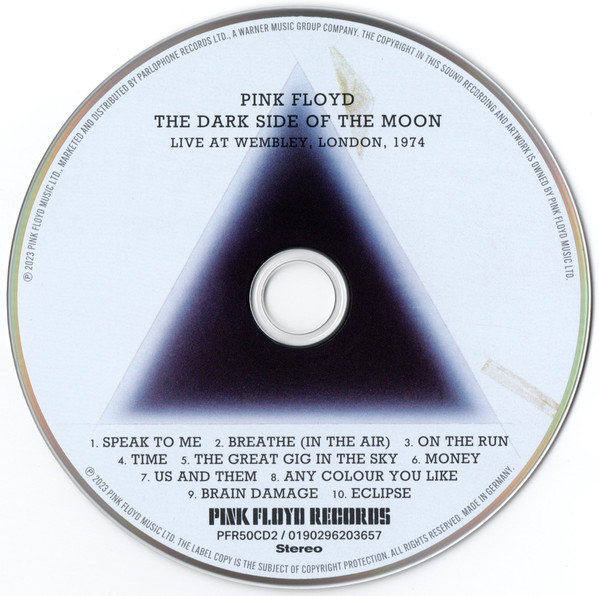 Pink Floyd - The Dark Side Of The Moon (Live At Wembley 1974) 4 Pink Floyd - The Dark Side Of The Moon (Live At Wembley 1974)