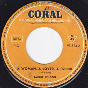 Jackie Wilson - A Woman, A Lover, A Friend