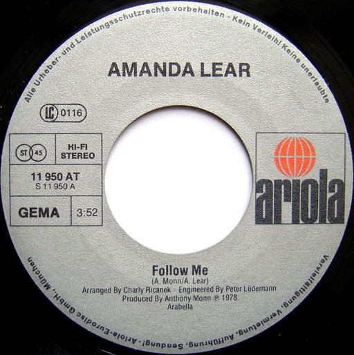 Amanda Lear - Follow Me 3 Amanda Lear - Follow Me