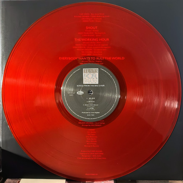 Tears For Fears - Songs From The Big Chair 4 Tears For Fears - Songs From The Big Chair