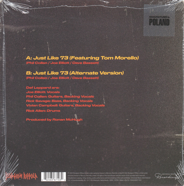 Def Leppard - Just Like 73 2 Def Leppard - Just Like 73