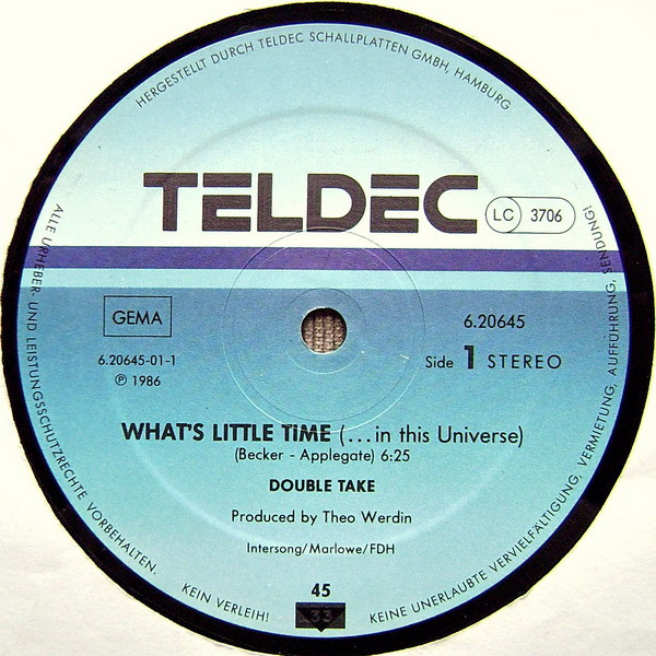 Double Take (2) - What's A Little Time (... In This Universe) 3 Double Take (2) - What's A Little Time (... In This Universe)