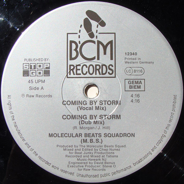 Molecular Beats Squadron - Coming By Storm / Transmit Power 3 Molecular Beats Squadron - Coming By Storm / Transmit Power