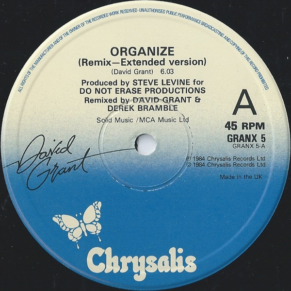 David Grant - Organize 3 David Grant - Organize