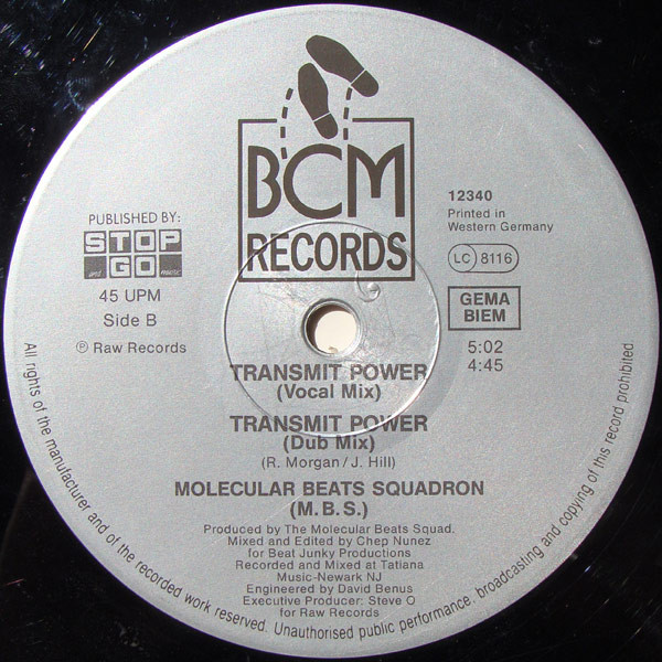Molecular Beats Squadron - Coming By Storm / Transmit Power 4 Molecular Beats Squadron - Coming By Storm / Transmit Power
